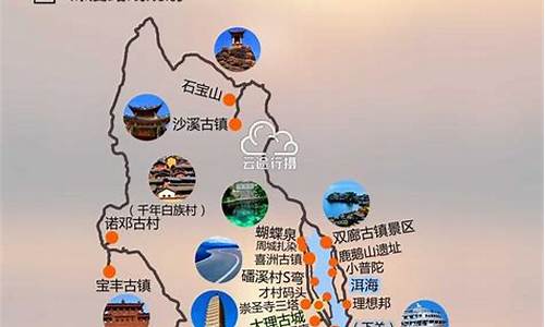 大理旅游线路设计行程安排,云南大理旅游路