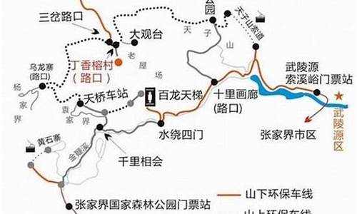 张家界6日游旅游路线,张家界六日游线路