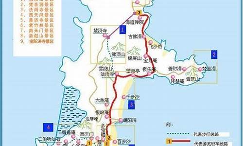 上海至普陀山自驾游路线-上海至普陀山自驾游路线图