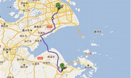 上海到宁波自驾路线推荐_上海到宁波自驾路